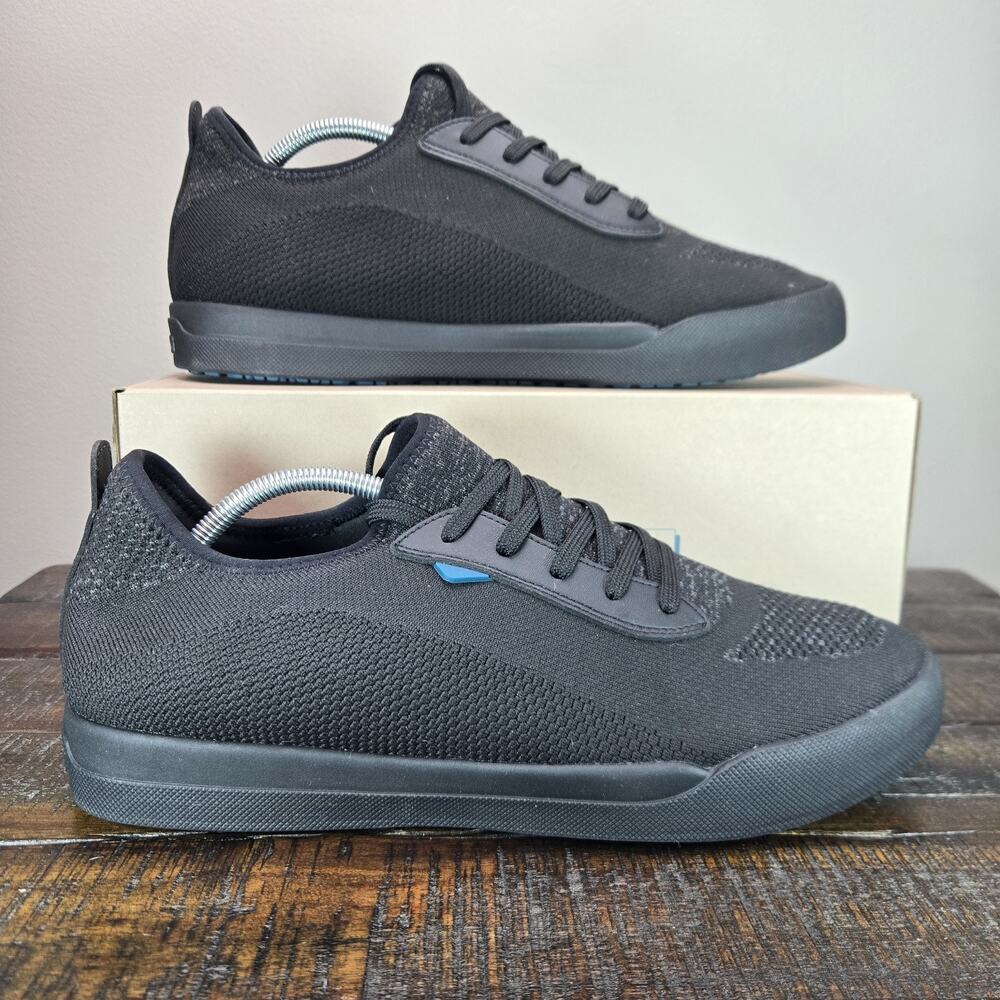 Vessi Weekend 1.5 Sneaker Mens Size 13 Waterproof Shoes Asphalt Black Black